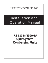 Heat Controller RSE1360-1A Operating instructions
