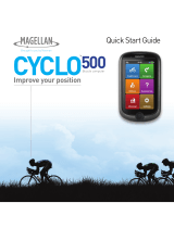 Magellan Cyclo 505 series Quick start guide