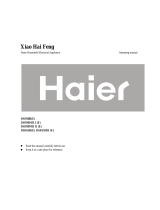 Haier DSF80MB II E Operating instructions