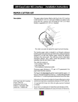 UBI EasyCoder 401 Installation Instructions Manual