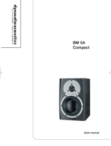 Dynaudio BM 5A COMPACT User manual