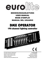 EuroLite DMX OPERATOR User manual