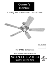 Monte Carlo Fan Company5PR52 Series