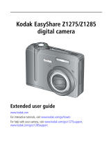 Kodak Z1275 - EasyShare 12MP HD 5x Opt/5x Digital Zoom Camera Extended User Manual