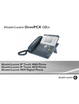 Alcatel OmniPCX Office 4039 User manual