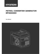 Hyundai HY3000CI User manual