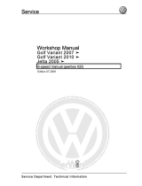 Volkswagen Golf Variant 2010 User manual