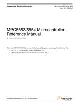 Freescale Semiconductor MPC5553 Reference guide