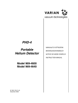 Varian 969-4600 User manual