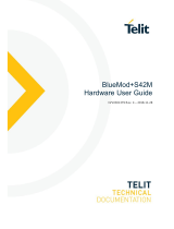 Telit Wireless Solutions BlueMod+S42M Hardware User's Manual