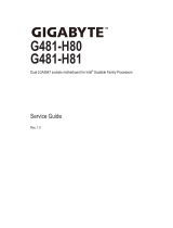 Gigabyte G481-H80 User manual