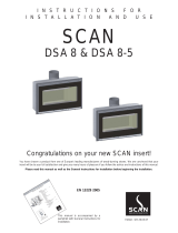 SCAN DSA8-5 Instructions for Installation and Use