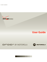 Motorola Droid X User manual