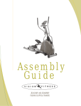 Vision Fitness X6100 Assembly Instructions Manual