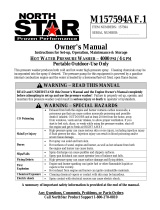 North Star 157594 Owner's manual