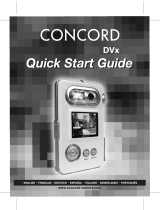 CONCORD DVX Quick start guide