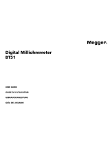 Megger BT51 User manual