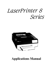 Star Micronics LaserPrinter 8 Series User manual