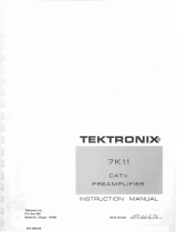 Tektronix 7K11 User manual
