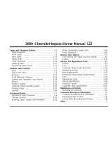 Chevrolet 2009 Impala Owner's manual