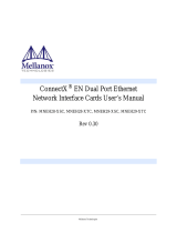 Mellanox Technologies ConnectX MNEH29-XSC User manual