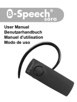 B-Speech sora User manual
