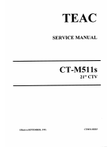 TEAC CT-M511S User manual