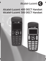 Alcatel-Lucent 400 DECT Quick Reference Manual