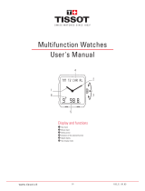 Tissot MULTIFUNCTION WATCHES User manual