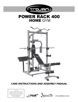 Trojan POWER RACK 400 Care Instructions And Assembly Manual