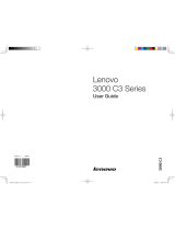 Lenovo 3000 C300 User manual