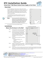 ETC Unison Echo Installation guide