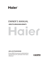 Haier LEB46T3 Owner's manual