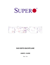 Supermicro Supero SAS 828TQ User manual