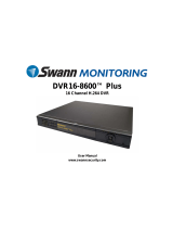Swann DVR16-8600 Combo User manual