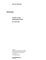 Tektronix P7330 User manual