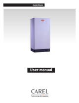 Carel heaterStream-UR User manual