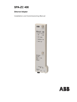 ABB SPA-ZC 400 Installation And Commissioning Manual