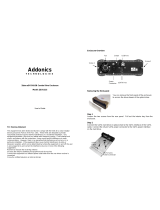 Addonics Technologies ZEBRA ZESU2CS User manual