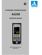 ACS A1210 Operating instructions