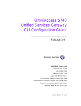 Alcatel-Lucent OmniAccess 5740 Cli Configuration Manual