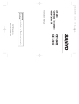 Sanyo CLT-2402 Owner's manual