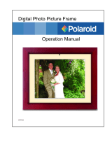 Polaroid Digital Photo Picture Frame Operating instructions
