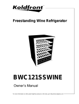KoldFront BWC121SSWINE Owner's manual
