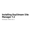 Bay Networks BayStream Site Manager 7.2 Install Manual