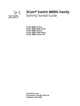 3com 4800G Series Getting Started Manual