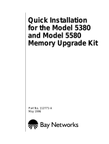 Bay Networks 5380 Quick Installation