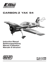 E-flite CARBON-Z YAK 54 User manual