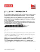 Lenovo ThinkServer RD550 User manual