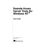 Bay Networks Remote Annex User manual